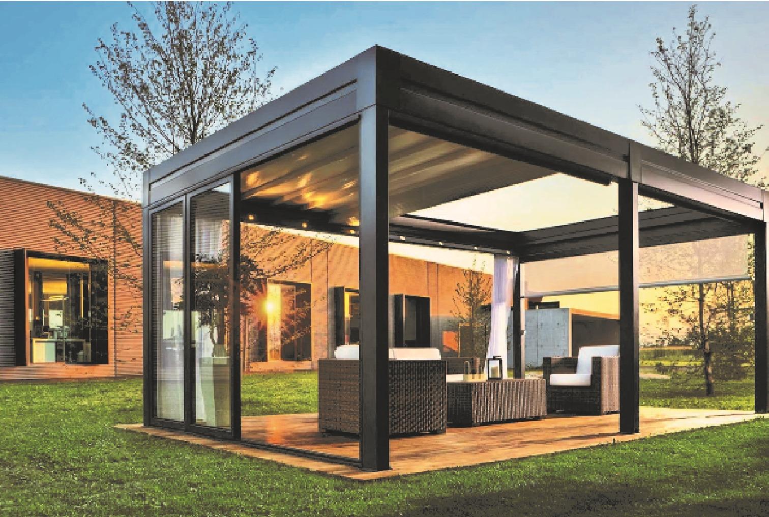 Modern Louvered Pergolas